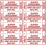 Ticket Sheets Printing with Custom Perforations