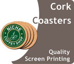 Custom Cork Coasters